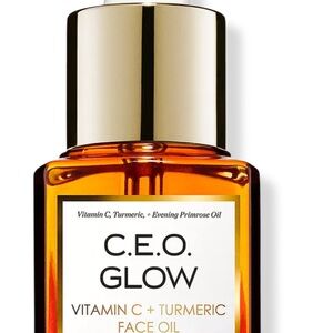 Sunday Riley CEO Glow Vitamin C + TURMERIC FACE OIL Primrose Skin 0.17 Oz NIB